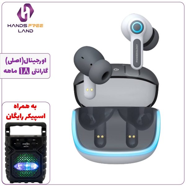 هندزفری بیسیم POWEROLOGY QUARD PWLAU005