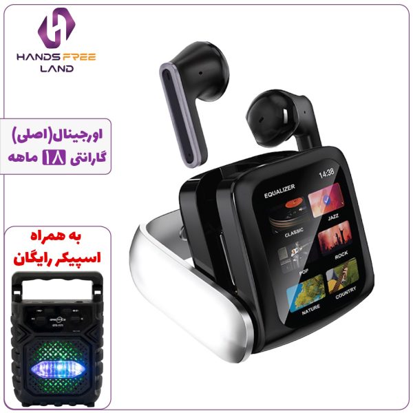 هندزفری بیسیم GREEN LION SMART DISPLAY EARBUDS