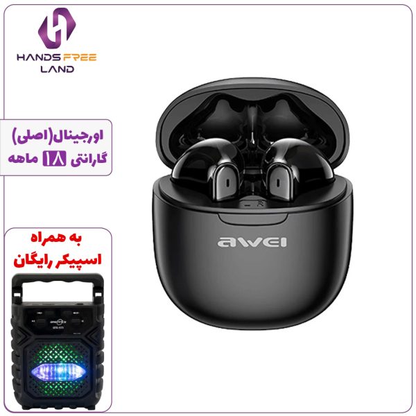 هندزفری بلوتوثی بیسیم AWEI T68