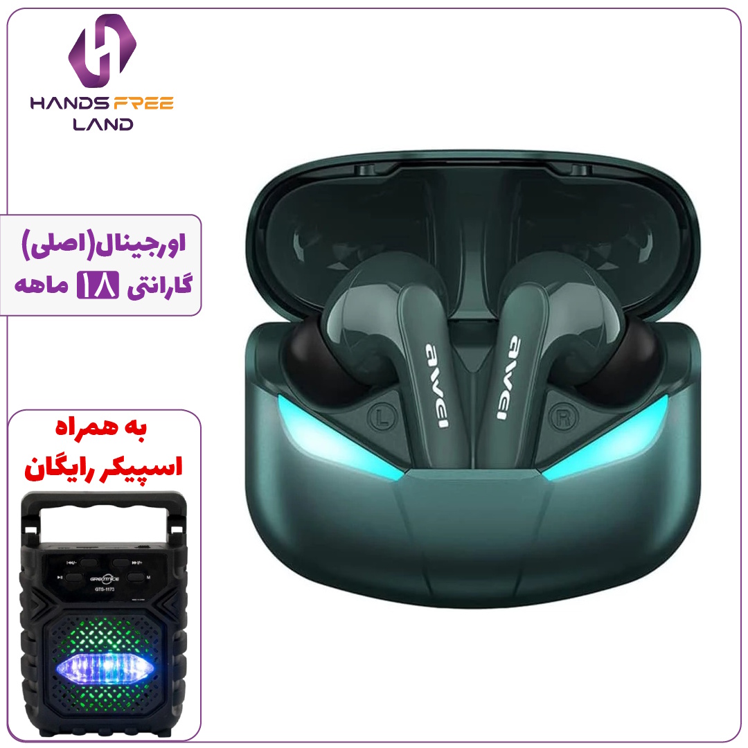 20 هندزفری بلوتوثی AWEI T35