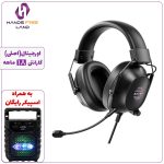 هدفون سیمی گیمینگ BAVIN BH63